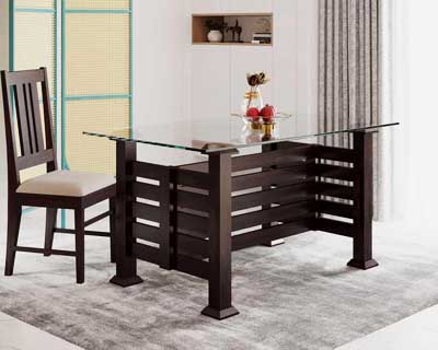 Ayrin H Model 6 Seater Dining Table